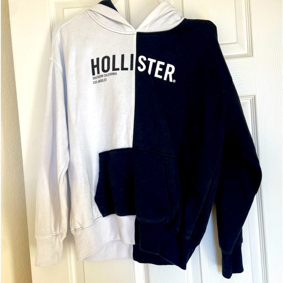 Sweaters - Colorblock Multicolor Hollister Hoodie